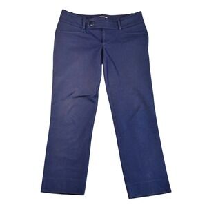 Lilly Pulitzer Cropped Pants Blue‎ Women's Size 4